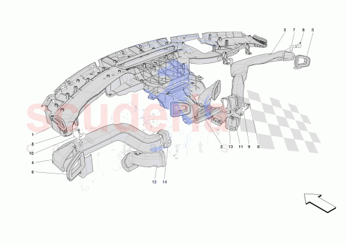 Part Diagram for Ferrari 741710