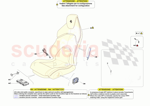 Part Diagram for Ferrari 000775401