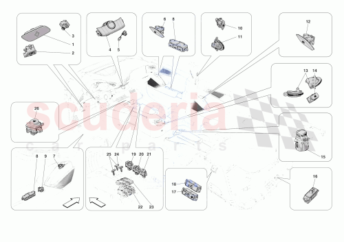 Part Diagram for Ferrari 869507