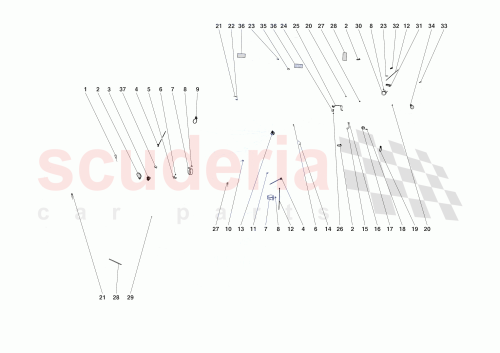 Part Diagram for Ferrari 948081