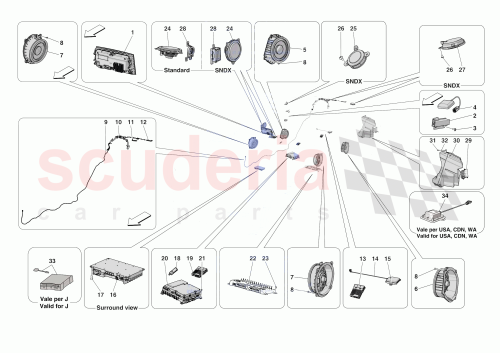 Part Diagram for Ferrari 774444