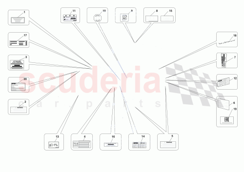 Part Diagram for Ferrari 777794