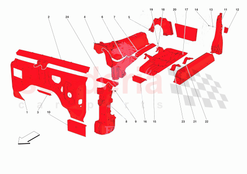 Part Diagram for Ferrari 985890308