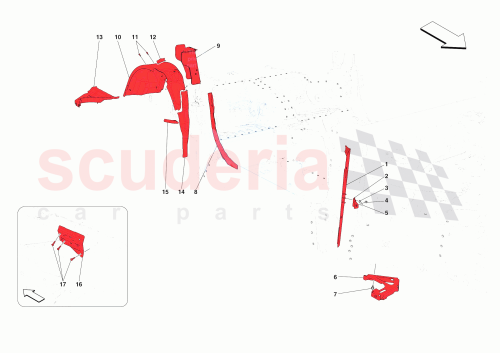 Part Diagram for Ferrari 890249