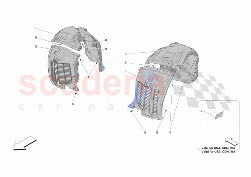 Part Diagram for Ferrari 965413