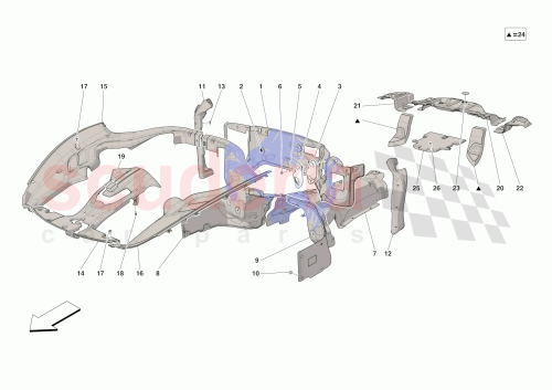 Part Diagram for Ferrari 903076