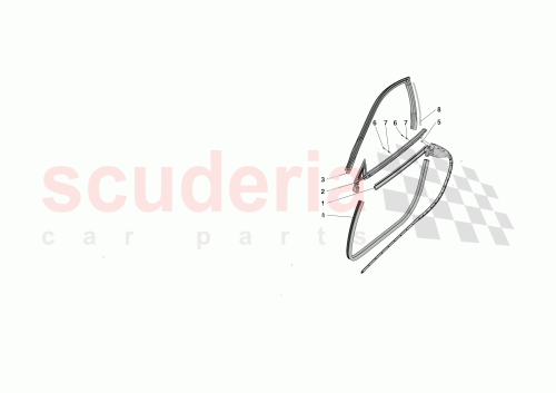 Part Diagram for Ferrari 967501