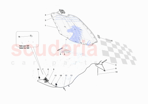 Part Diagram for Ferrari 906311