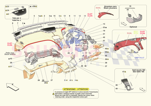 Part Diagram for Ferrari 917516