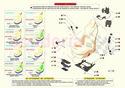 Part Diagram for Ferrari 925324