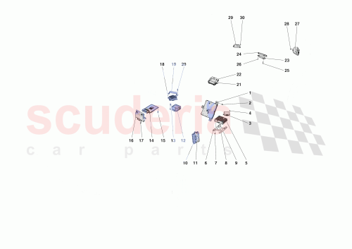 Part Diagram for Ferrari 853202
