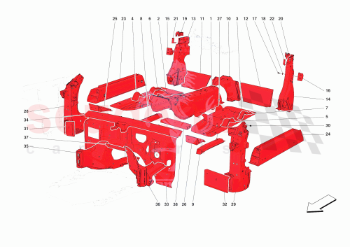 Part Diagram for Ferrari 000863152