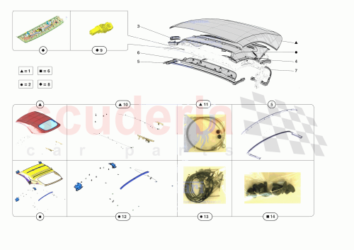 Part Diagram for Ferrari 055005651