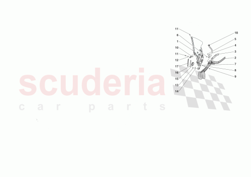 Part Diagram for Ferrari 974105