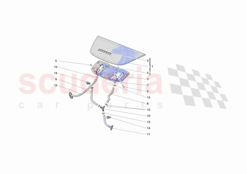 Part Diagram for Ferrari 940302