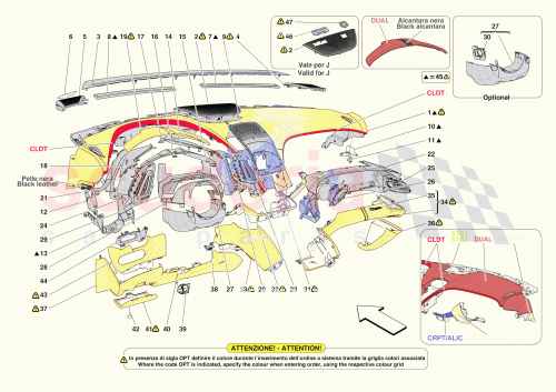 Part Diagram for Ferrari 000900598