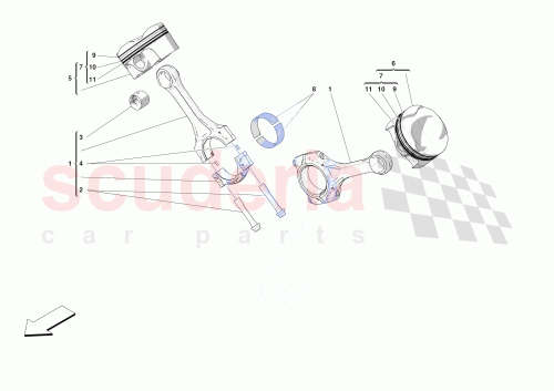 Part Diagram for Ferrari 849385