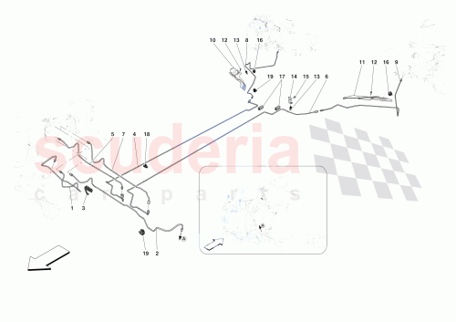 Part Diagram for Ferrari 808247