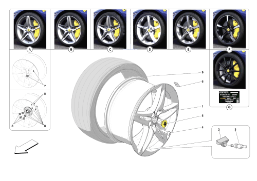 Part Diagram for Ferrari 848640