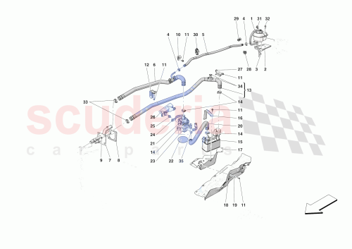 Part Diagram for Ferrari 820190