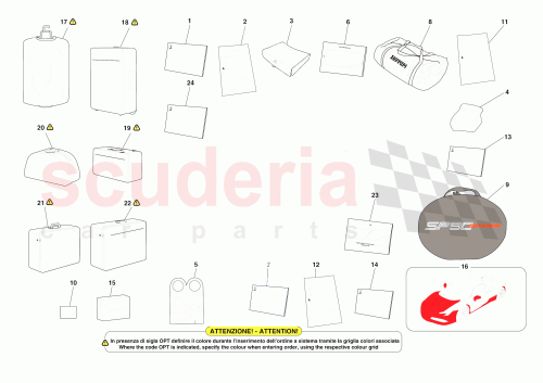 Part Diagram for Ferrari 798784