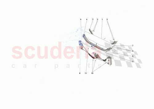 Part Diagram for Ferrari 857101