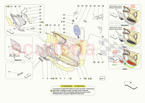 Part Diagram for Ferrari 916325