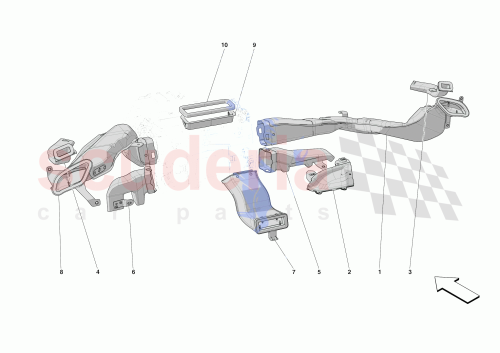 Part Diagram for Ferrari 838370