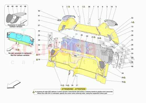 Part Diagram for Ferrari 966036