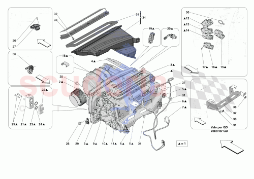Part Diagram for Ferrari 89109800