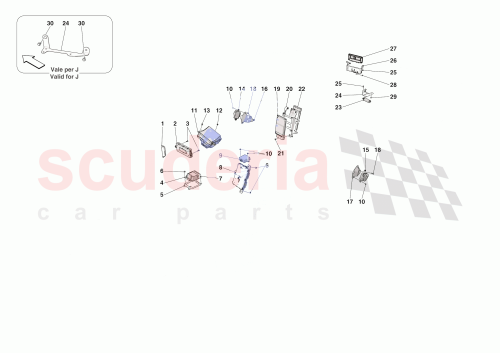 Part Diagram for Ferrari 986241