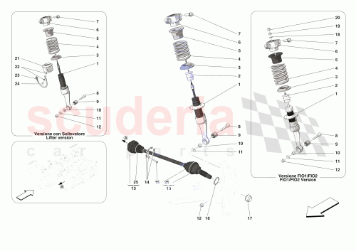 Part Diagram for Ferrari 819425