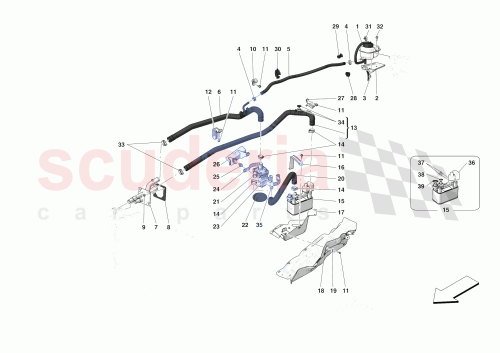 Part Diagram for Ferrari 917979
