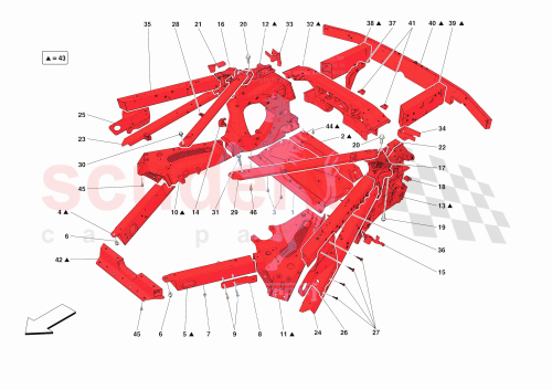 Part Diagram for Ferrari 985865366