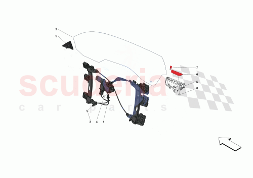 Part Diagram for Ferrari 922723