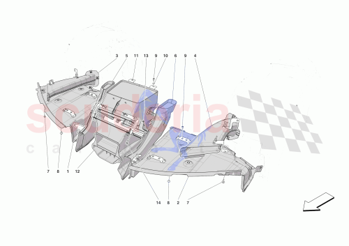 Part Diagram for Ferrari 920141