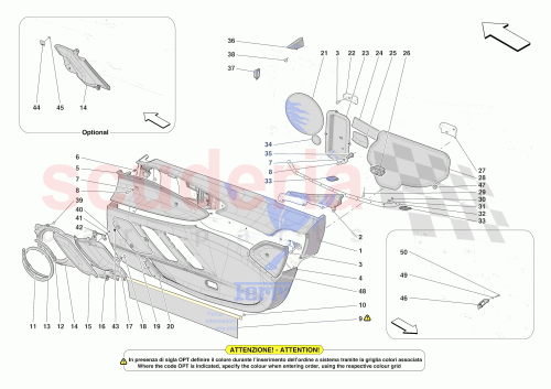 Part Diagram for Ferrari 12639478