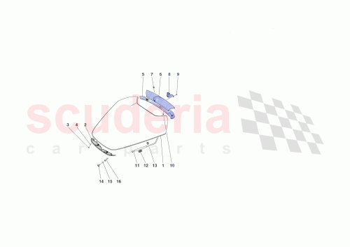 Part Diagram for Ferrari 000816618