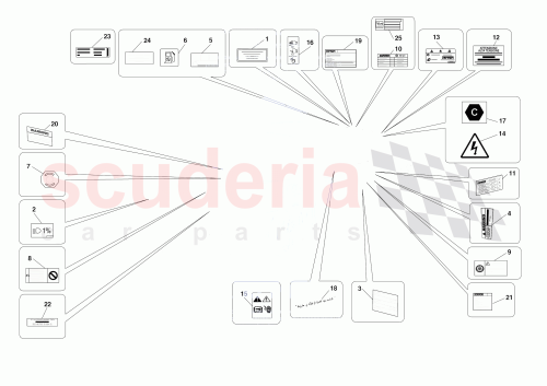 Part Diagram for Ferrari 986763