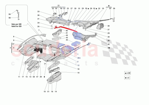 Part Diagram for Ferrari 000945371