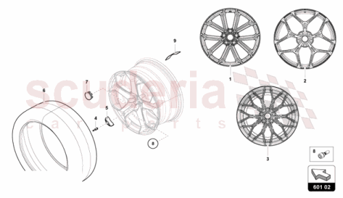 Part Diagram for Lamborghini 47B601017Q