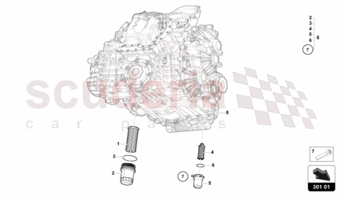Part Diagram for Lamborghini WHT011521