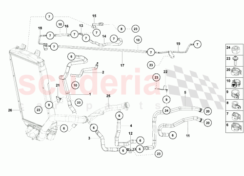 Part Diagram for Lamborghini 470121372