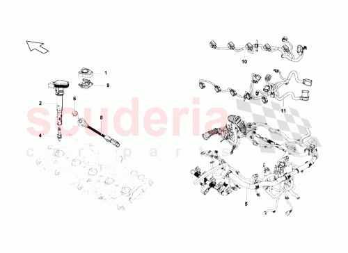 Part Diagram for Lamborghini N1024425