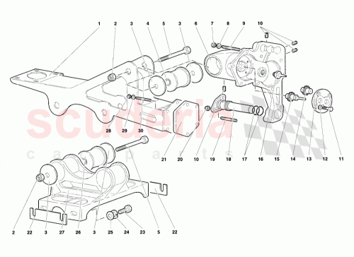 Part Diagram for Lamborghini 002431479