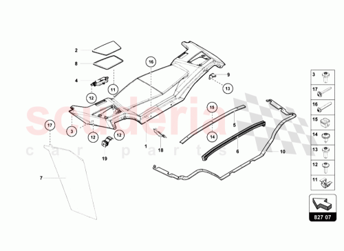 Part Diagram for Lamborghini 475827756