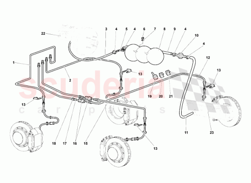Part Diagram for Lamborghini 410611723