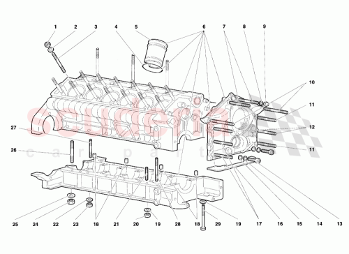 Part Diagram for Lamborghini 008300884