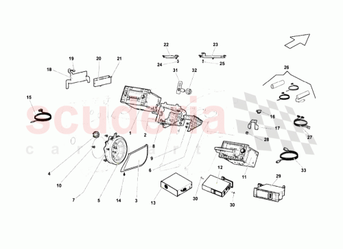 Part Diagram for Lamborghini 8E5919889