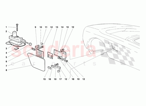 Part Diagram for Lamborghini 009490511